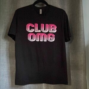 Black Club OMG T-Shirt Next Level L